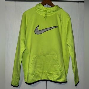 nike hoodie neon green
